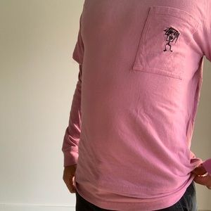vintage stussy long sleeve t shirt